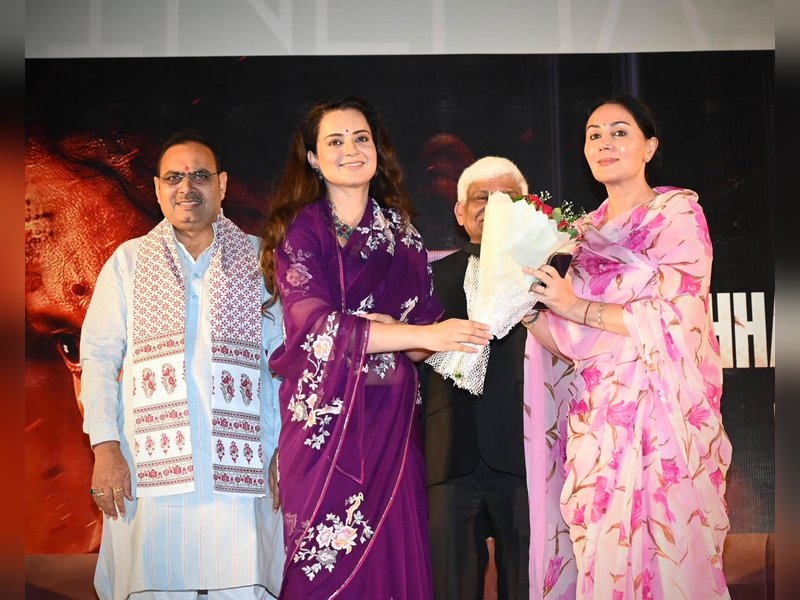 Kangana Ranaut thanks Rajasthan CM Bhajanlal Sharma for attending 'Bharat Bhhagya Viddhaata' screening
