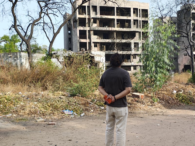 ‘After papa passed away, I only had mamma’: Daughter revisits AI-171 crash site on first anniversary (Photo: IANS)