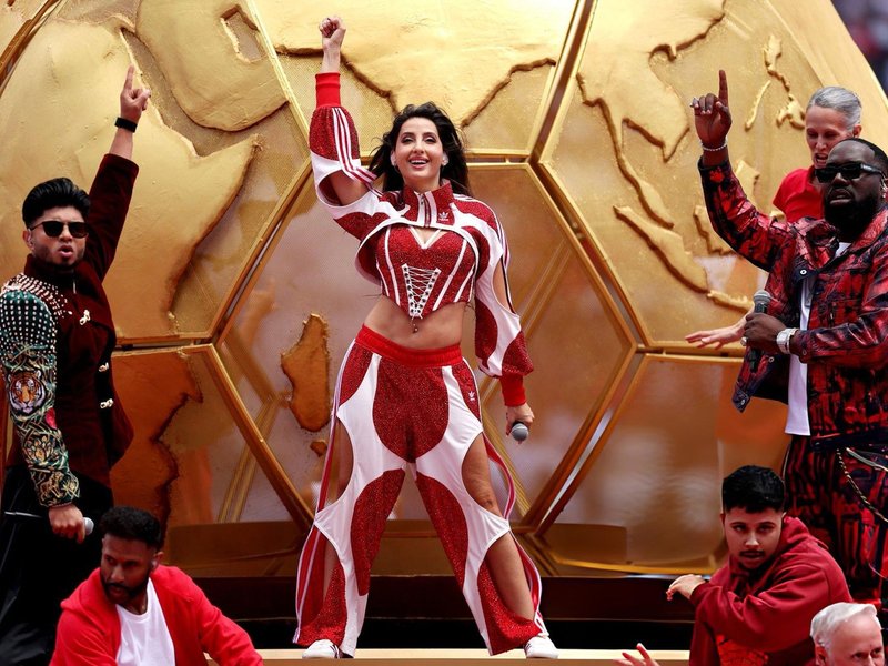Nora Fatehi stars in the second Opening ceremony at Toronto, as Day 2 also witnesses empty seats in the stadium in 2026 FIFA World Cup. Photo credit: @FIFA World Cup/X
