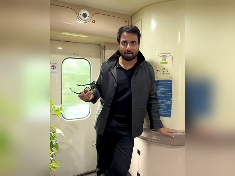 Sonu Sood thanks Indian Railways for Vande Bharat, recalls his struggling days