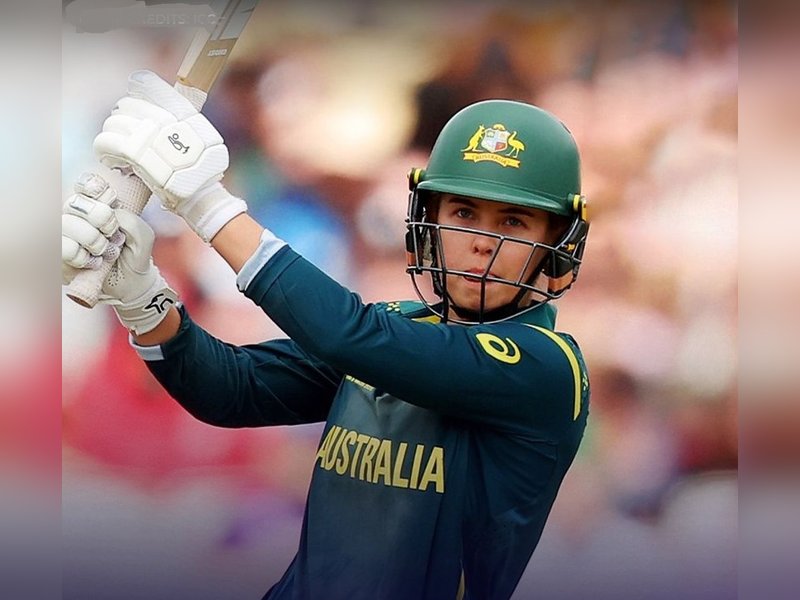 'I tried to score off as many as possible,' says Phoebe Litchfield after blazing fifty for Australia against South Africa at the Old Trafford in Manchester on Saturday. Photo credit: ICC