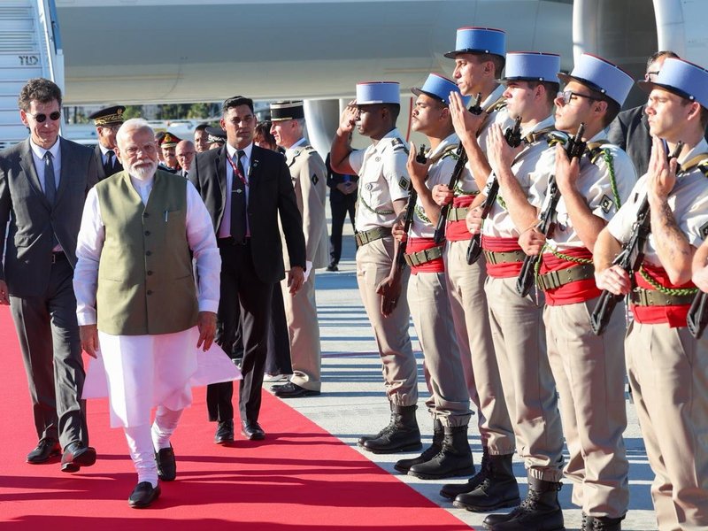 PM Modi arrives in Nice, strengthening India's bonds of friendship with its key development partners
