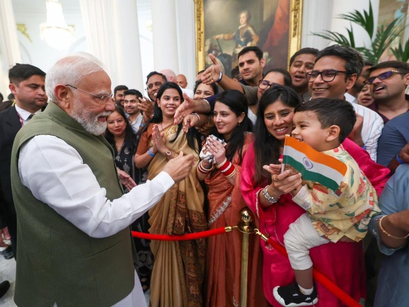 PM Modi receives rousing welcome in Nice as he arrives on official France visit