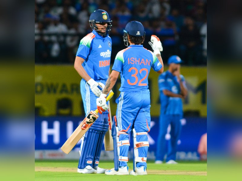 Gurnoor Brar, Harsh Dubey and Shubman Gill star as India beat Afghanistan by seven wickets in the first ODI and take 1-0 lead in the three-match series at Dharamshala on Saturday. Photo credit: IANS