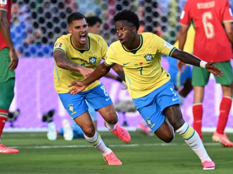 FIFA WC 2026: Vinicius scores but Brazil share spoils with Morocco in New York