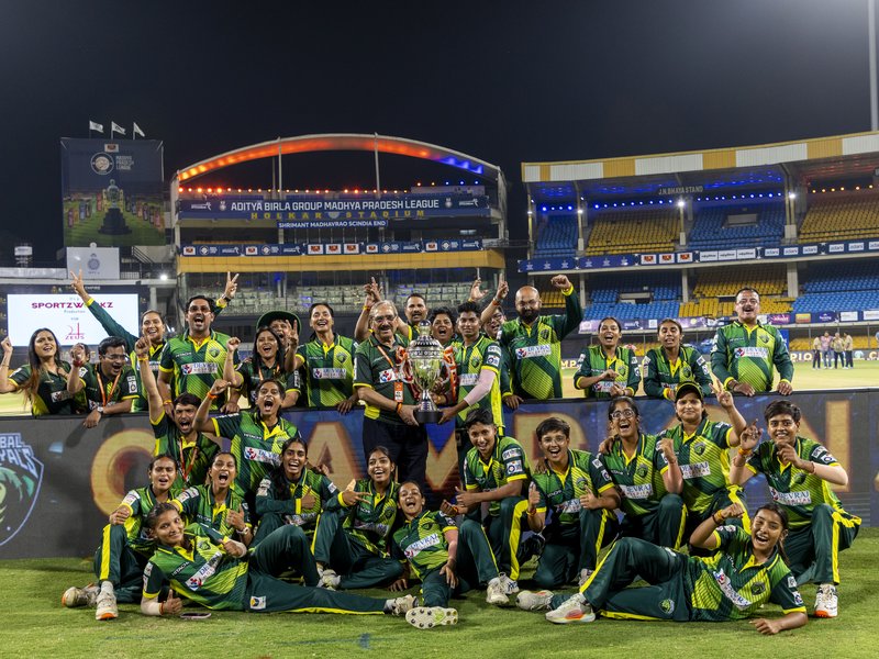 Pooja Vastrakar leads unbeaten Chambal Ghariyals to maiden MPL T20 Scindia Cup