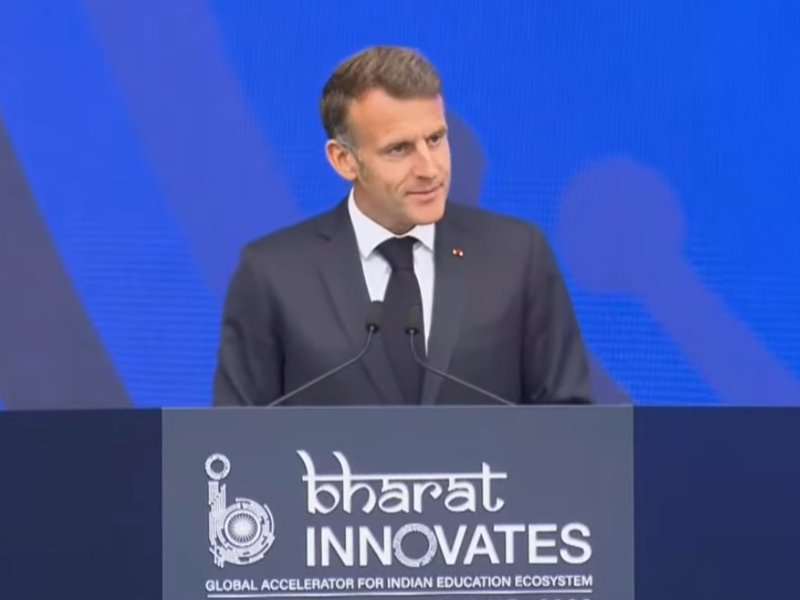 French President congratulates PM Modi for becoming longest serving Indian Prime Minister