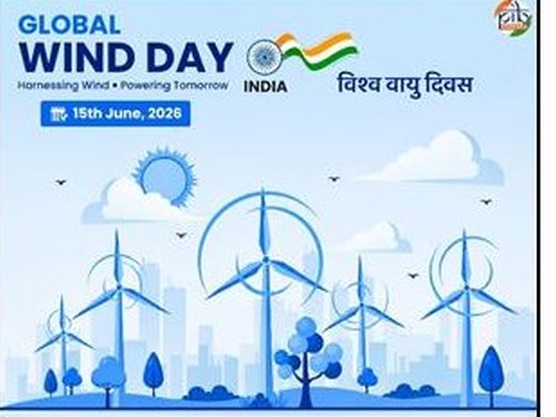 India to host Global Wind Day with eye on 100 GW capacity by 2030