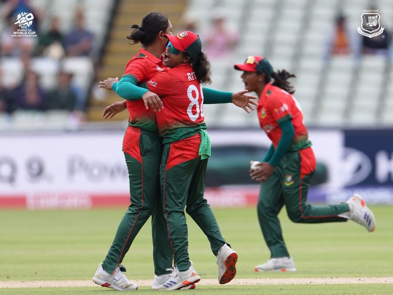 Women's T20 WC 2026: Juairiya's fifty guides Bangladesh to comfortable win over Netherlands (Credit: Bangladesh cricket)