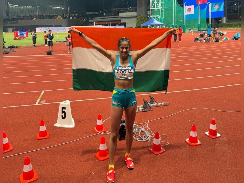 Indian Athletics Series: Pooja dominates women’s high jump in Trivandrum (Credit: AFI)