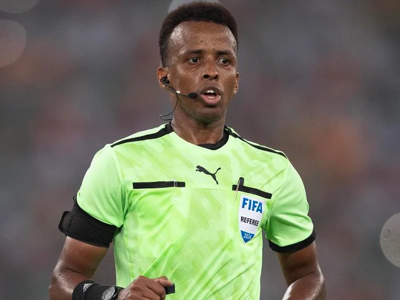 Barred from entering US, Somali referee Artan to receive full FIFA WC salary: Report (Credit: UEFA)
