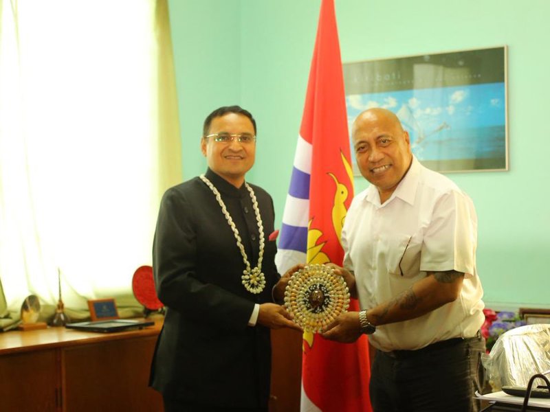 India, Kiribati discuss deepening healthcare cooperation