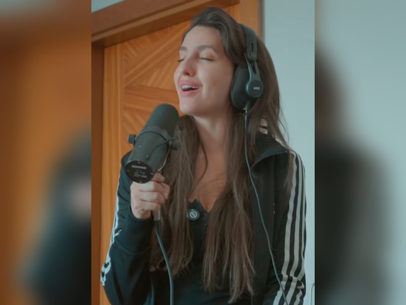 Nora Fatehi shares glimpse of making FIFA song ‘SIIR SIIR’: Made it with a lot of heart, soul