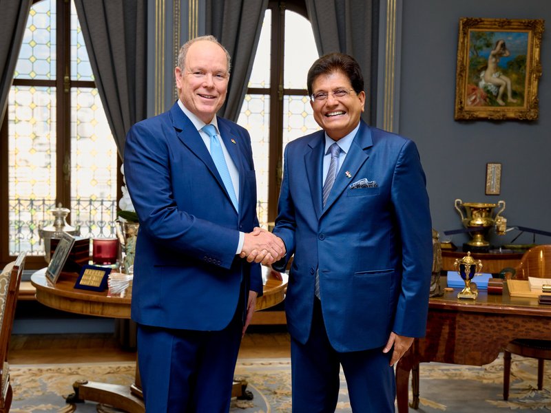 India-Monaco ties will continue to scale new heights in years ahead: Piyush Goyal
