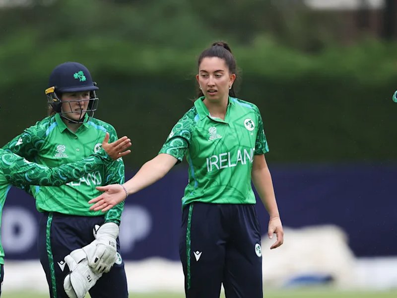 Jane Maguire replaces injured Ava Canning in Ireland’s squad for the 2026 ICC Women’s T20 World Cup. Photo credit: ICC