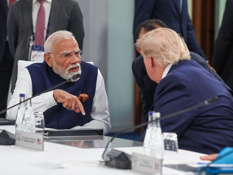जी-7 सम‍िट: प्रधानमंत्री मोदी और ट्रंप की अहम बैठक, ईरान समझौते के बाद समुद्री सुरक्षा पर हुई चर्चा