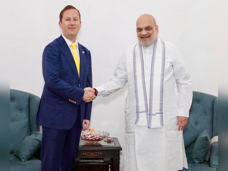 अमेरिकी राजदूत गोर की केंद्रीय गृहमंत्री अमित शाह से मुलाकात, आतंकवाद और नशीले पदार्थों समेत कई मुद्दों पर हुई चर्चा
