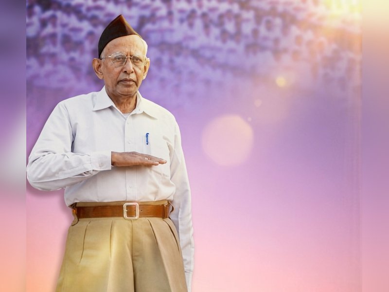 संघ के पांचवें सरसंघचालक के.एस. सुदर्शन की जयंती पर भाजपा नेताओं ने किया नमन 