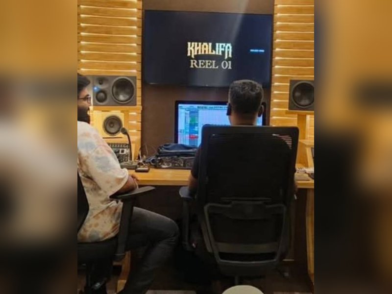 Prithviraj-starrer 'Khalifa' makers disclose dubbing for film is on in full swing in Kochi!  (Photo Credit: KhalifaTheMovie/Instagram)