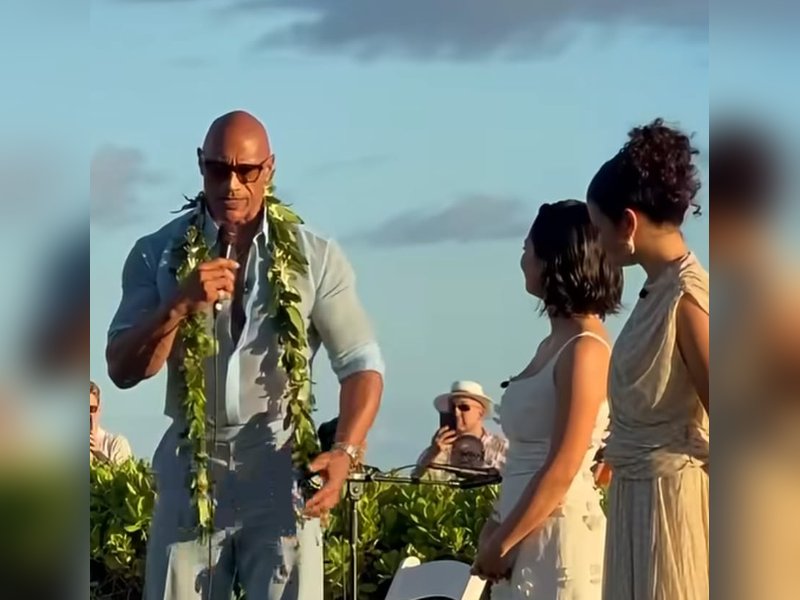 Dwayne Johnson honors grandfather’s legacy at ‘Moana’ launch in Hawaii