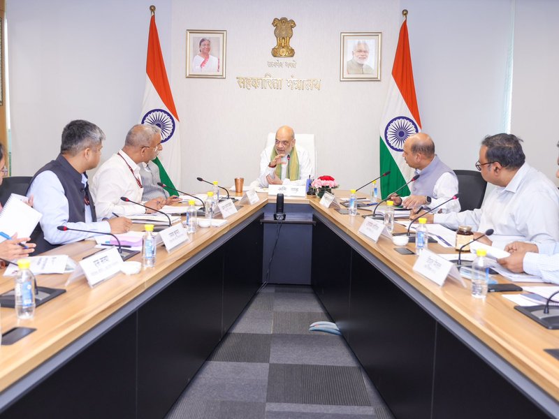 HM Amit Shah takes stock of steps to boost cooperative sector banks, exports