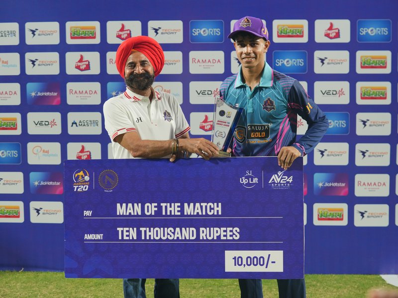 Ranchi Titans and Koylanchal Super Kings secure semifinal berths in the Jharkhand T20 Cricket League 2026 in Ranchi on Thursday. Photo credit: JSCA