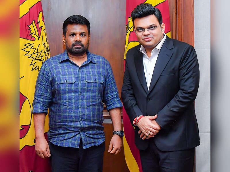 Jay Shah reaffirms commitment to Sri Lanka Cricket after meeting the country's President in Colombo. Photo credit: @JayShah/X