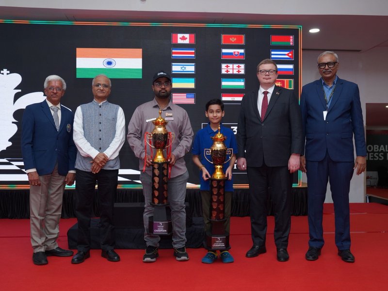 Iniyan Pa, Nithin, and Madhvendra emerge champions in Mumbai chess event