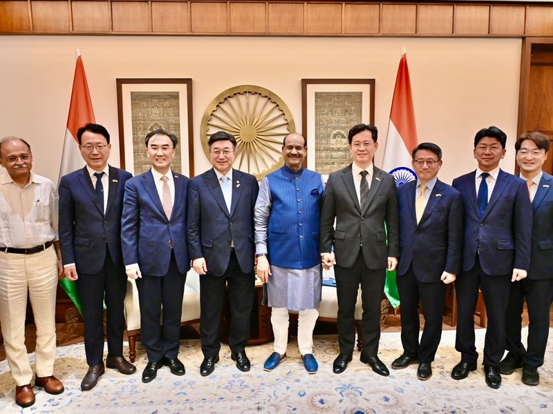 South Korea's delegation calls on Lok Sabha Speaker Birla, explores avenues for enhanced cooperation