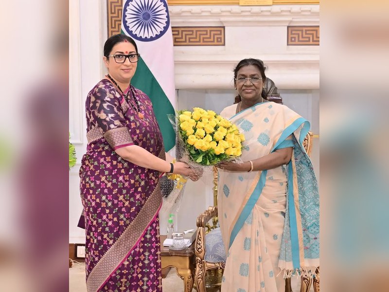 Smriti Irani wishes President Droupadi Murmu on birthday, calls her journey 'extraordinary'