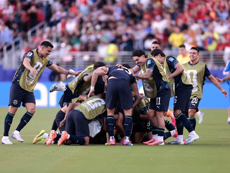FIFA WC: 10-man Paraguay knockout Turkey by 1-0 (Credit: X/@Albiroja)