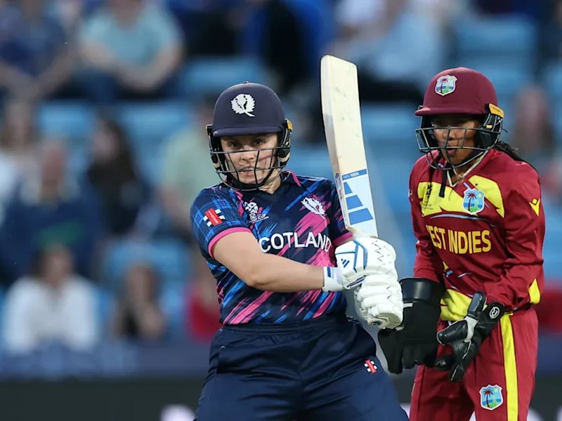 Scotland’s Ailsa Lister reprimanded for breach of ICC Code of Conduct during the ICC Women's T20 World Cup 2026. Photo credit: ICC