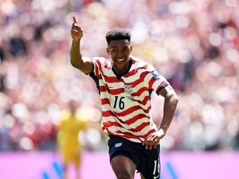 It feels like a full-circle moment, says Alex Freeman on his memorable breakthrough, helping his side secure a 2-0 victory over Australia and seal top spot in Group D in Seattle on Friday night. Photo credit: FIFA. Com