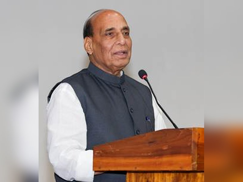 अपनी शर्तों पर राष्ट्रीय सुरक्षा सुनिश्चित करने के लिए आत्मनिर्भरता महत्‍वपूर्ण: राजनाथ सिंह