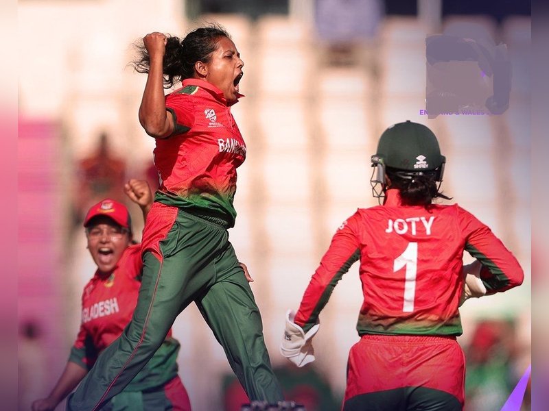 Shorna Akter, Sanjida and Nahida star as Bangladesh beat Pakistan by 23 runs in low-scoring thriller in Group A in the ICC Women's T20 World Cup 2026 in Southampton on Saturday. Photo credit: ICC