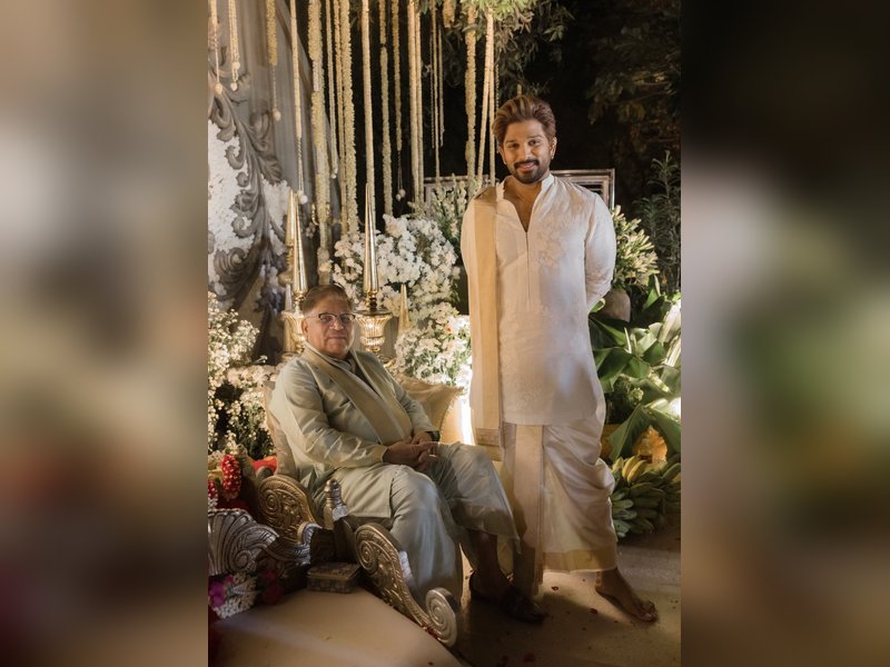 Allu Arjun says, 'My Father is my God'