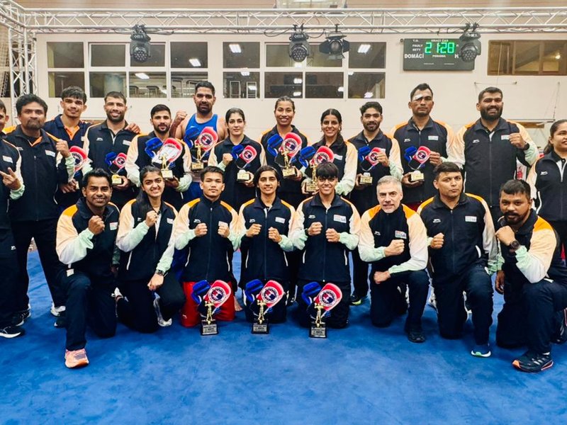 India finish with 12 medals, including 8 golds, at Usti nad Labem Grand Prix (Photo: BFI)