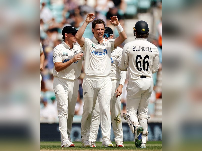 Henry's 11-wicket masterclass crushes England by 253-run at The Oval (Credit: X/NZC)