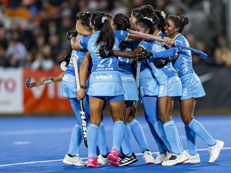 'May this win inspire several others to play hockey', says PM Modi after women's team lift Nations Cup title (Credit: Hockey India)