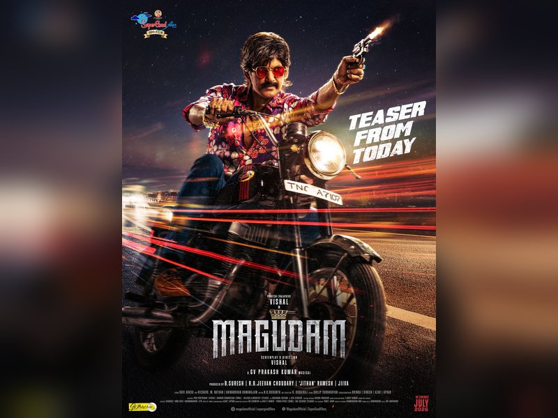 Vishal's 'Magudam' shooting wrapped; Post production on in full swing, says actor (Photo: Vishal/X)