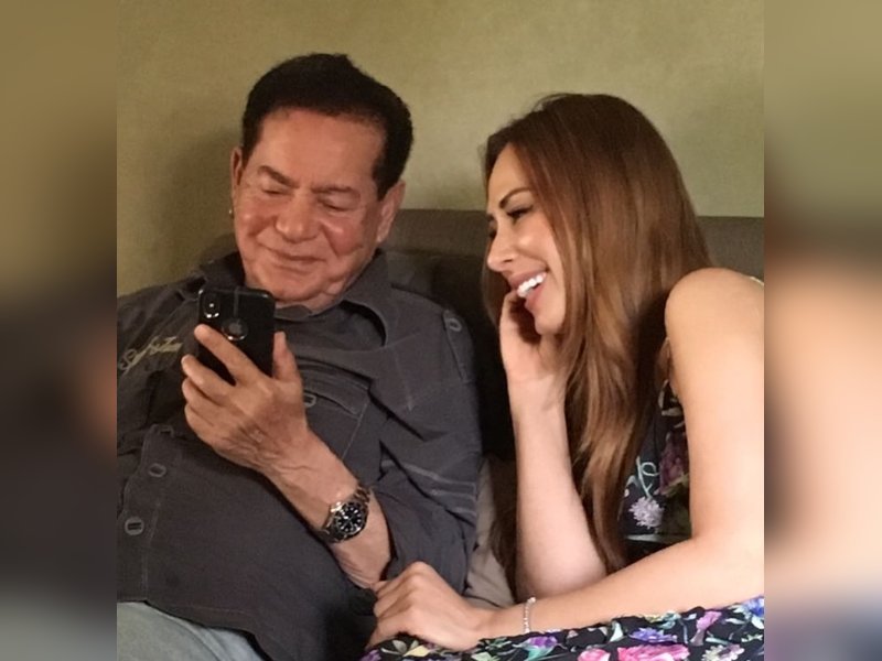 Iulia Vantur calls Salman Khan's father Salim Khan as a ‘pillar in her life', wishes him on Father's day 