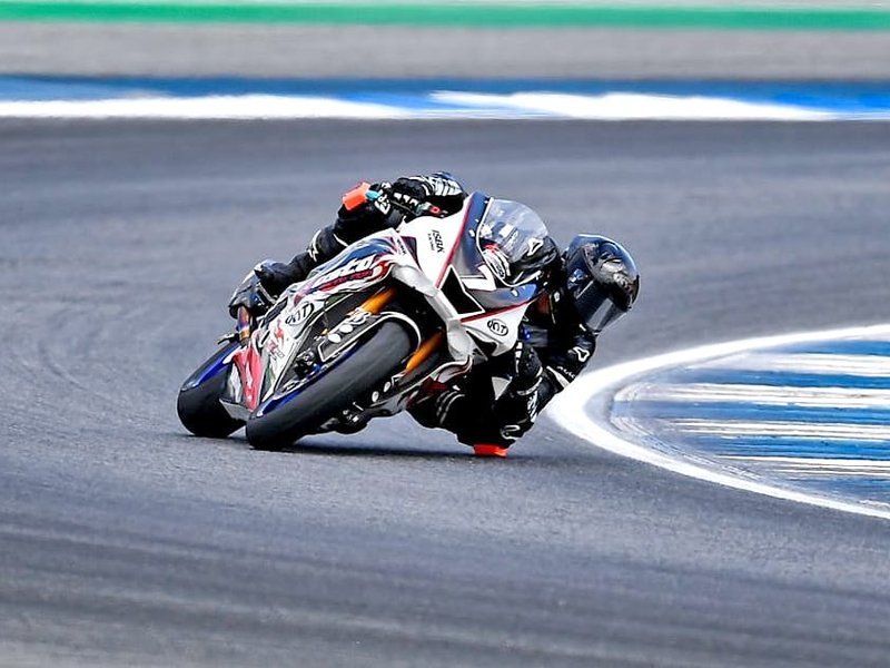 Johann Emmanuel secures points in European superbike championship; podium for Geoffrey in Thailand
