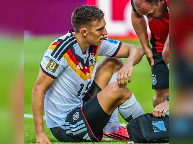 Germany lose Nico Schlotterbeck for remainder after ankle ligament injury during their 2-1 win over the Ivory Coast in Group E of the FIFA World Cup 2026 on Saturday.  Photo credit: FIFA