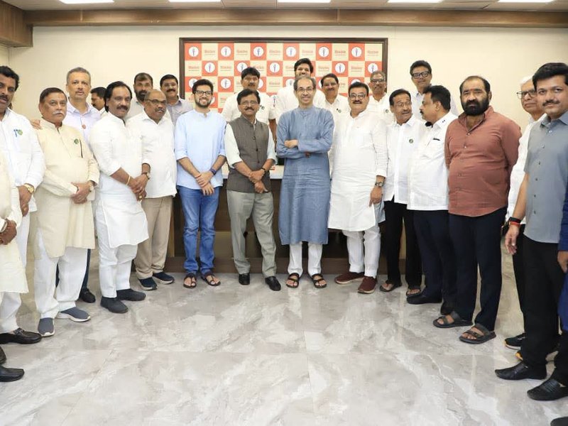 Uddhav Thackeray holds meeting with legislators amid defection buzz, four remain absent (Photo: IANS)