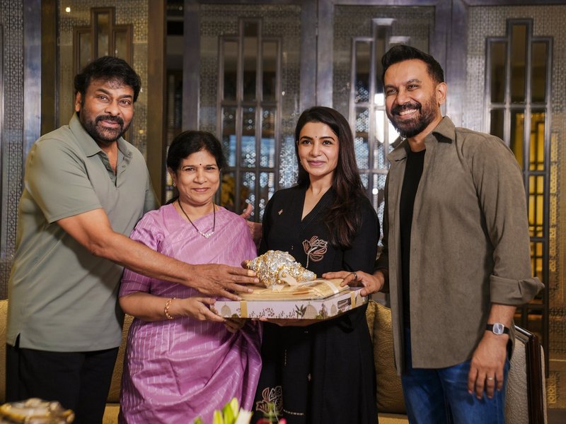 Chiranjeevi: Films like Samantha's 'Maa Inti Bangaram', with diversity and women in the lead, are needed for the Telugu film industry (Photo: Chiranjeevi/X)