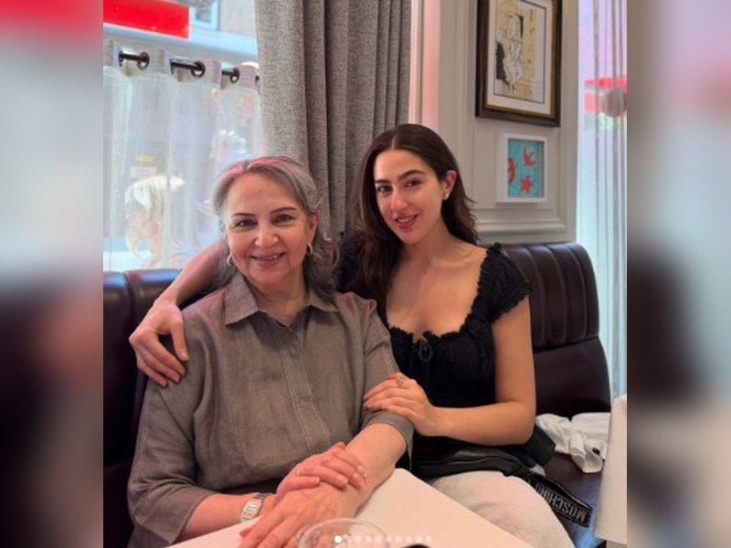 Sara Ali Khan says ‘moments become forever’ with Sharmila Tagore in London