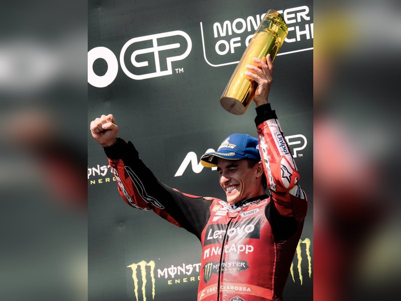 MotoGP: Marquez extends Ducati stay until 2028, vows to ‘paint the future red’ (Credit: Ducati/X)