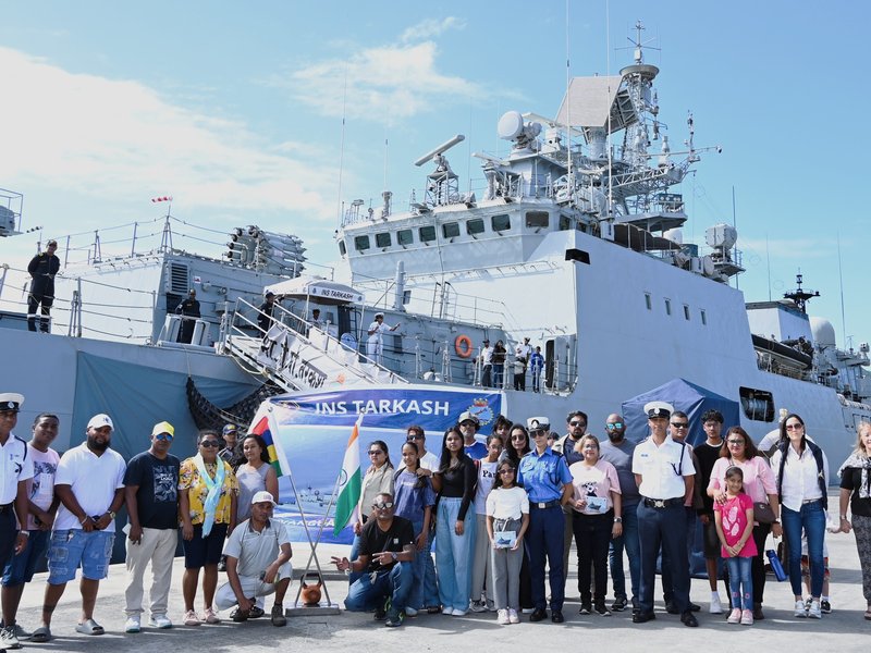 Mauritius: INS Tarkash Concludes Port Call, reaffirms close ties