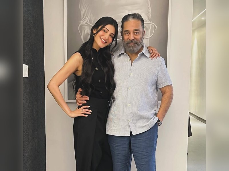 Shruti Haasan shares ‘belated Father’s Day’ for ‘pookie papa’ Kamal Haasan