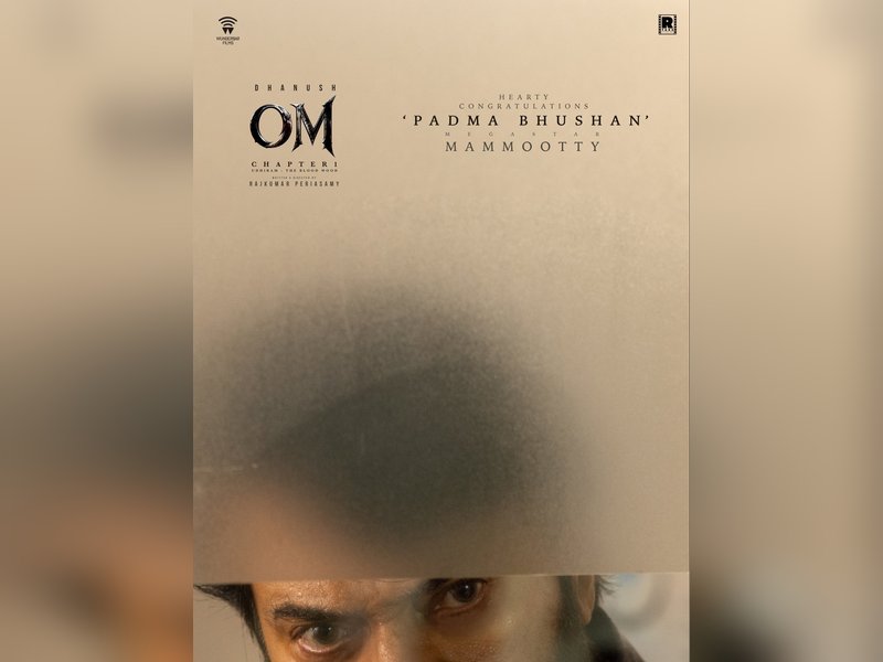 Mammootty's entry in Dhanush-starrer 'Om' will be worth all your wait, says director Rajkumar Periasamy (Photo Credit: Rajkumar Periasamy/X)